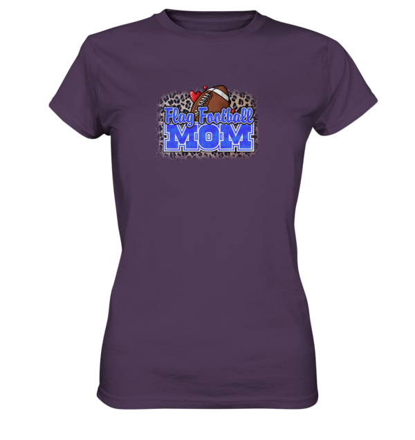 Flag Football Mom - Ladies Premium Shirt - Amfoo Shop