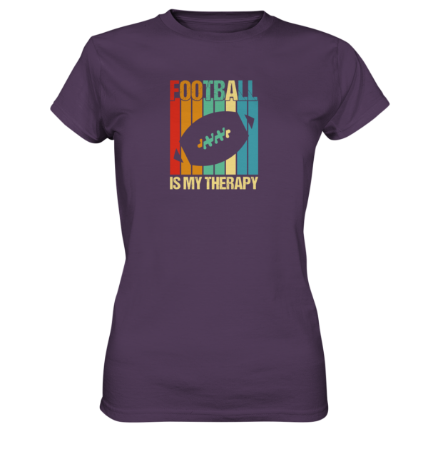 Football is my Therapy - Ladies Premium Shirt - Amfoo Shop