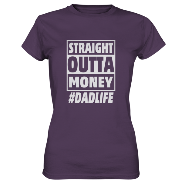 Straight Outta Money - Ladies Premium Shirt - Amfoo Shop