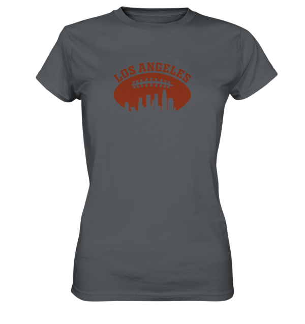 Los Angeles Football Silhouette - Ladies Premium Shirt - Amfoo Shop