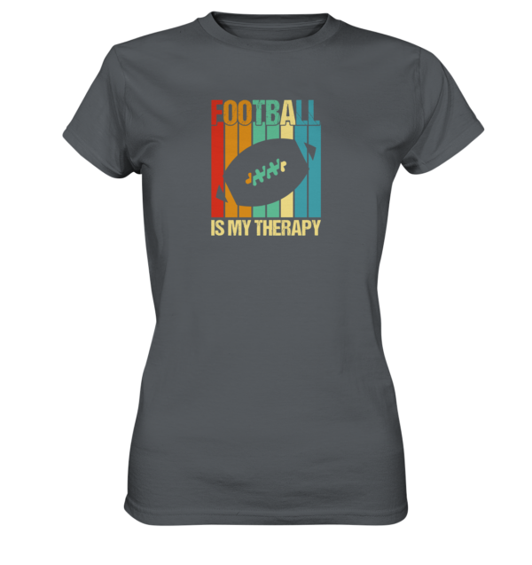 Football is my Therapy - Ladies Premium Shirt - Amfoo Shop