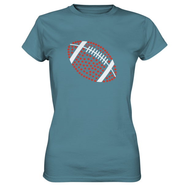 Football Dots - Ladies Premium Shirt - Amfoo Shop