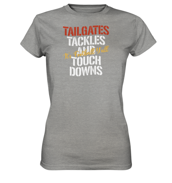 Tailgate Tackles - Ladies Premium Shirt - Amfoo Shop