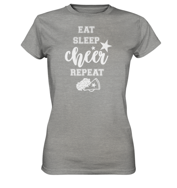 Eat Sleep Cheer - Ladies Premium Shirt - Amfoo Shop