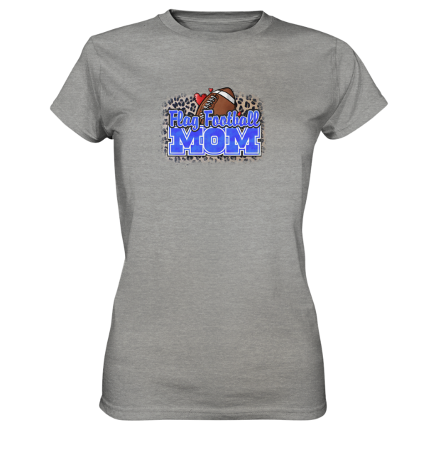 Flag Football Mom - Ladies Premium Shirt - Amfoo Shop