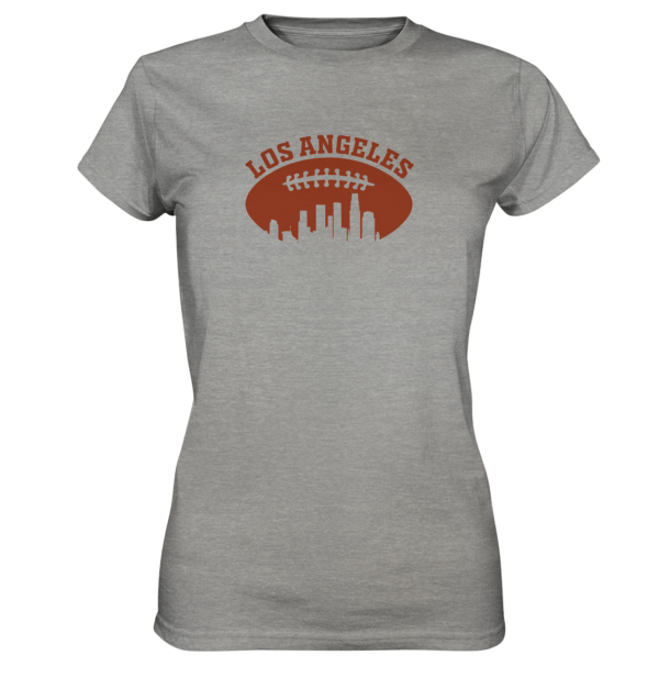 Los Angeles Football Silhouette - Ladies Premium Shirt - Amfoo Shop