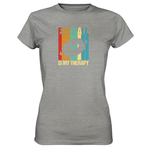 Football is my Therapy - Ladies Premium Shirt - Amfoo Shop