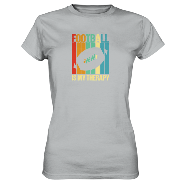 Football is my Therapy - Ladies Premium Shirt - Amfoo Shop