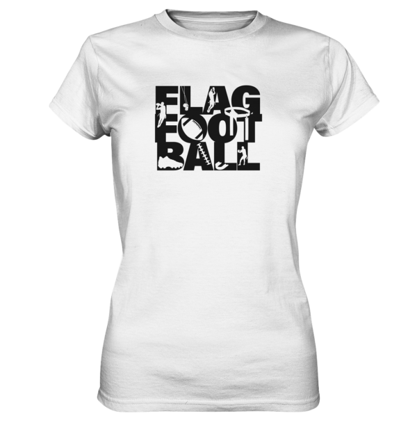 Flag Football - Ladies Premium Shirt - Amfoo Shop