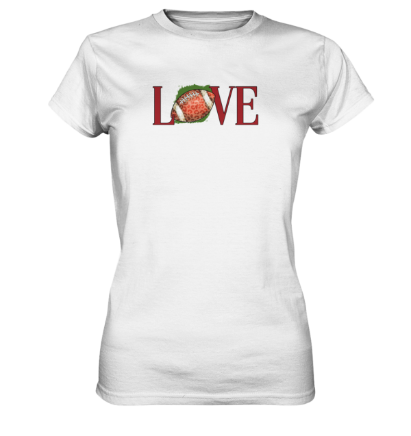 Football Love - Ladies Premium Shirt - Amfoo Shop