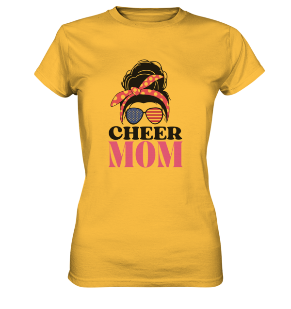 Cheer Mom Sunglases - Ladies Premium Shirt - Amfoo Shop