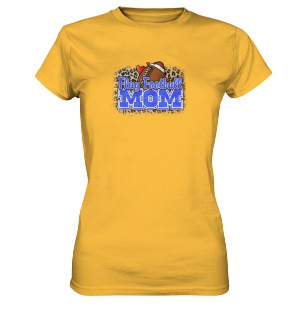 Flag Football Mom - Ladies Premium Shirt - Amfoo Shop