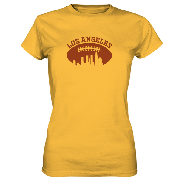 Los Angeles Football Silhouette - Ladies Premium Shirt - Amfoo Shop