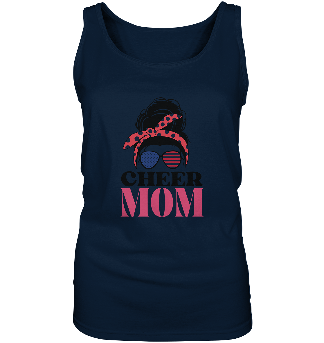 Cheer Mom Sunglases - Ladies Tank-Top - Amfoo Shop