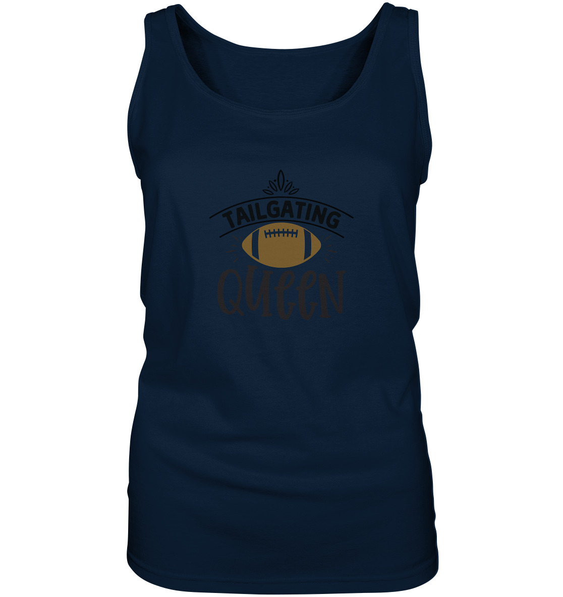 Tailgating Queen - Ladies Tank-Top - Amfoo Shop