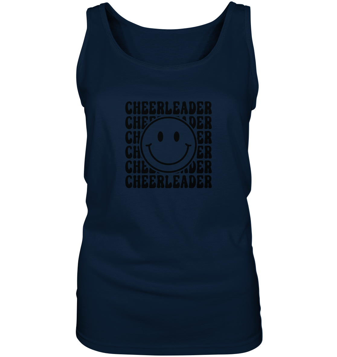 Cheerleader Smiley - Ladies Tank-Top - Amfoo Shop