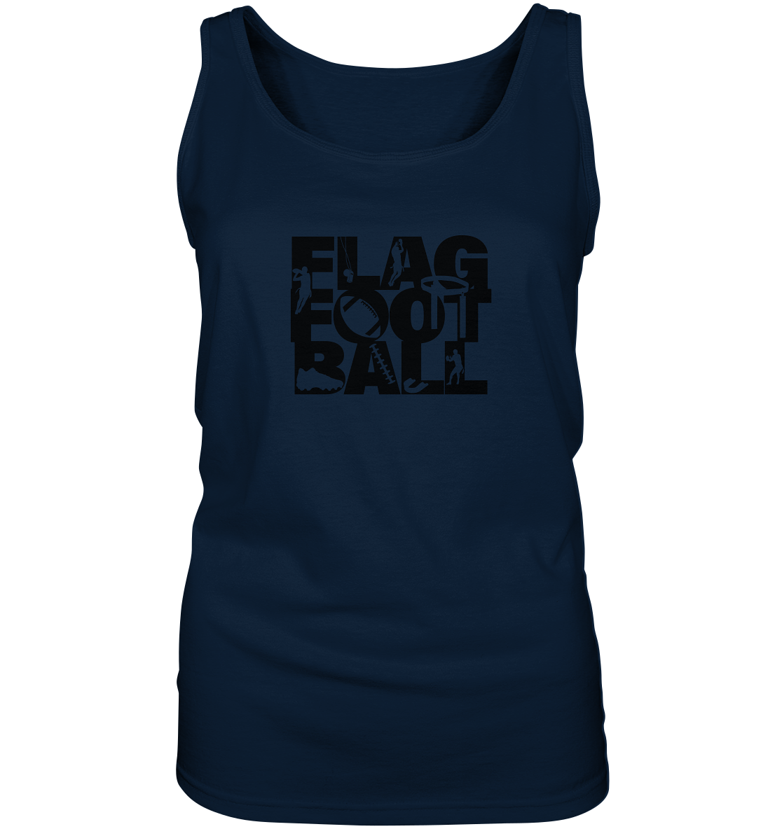 Flag Football - Ladies Tank-Top - Amfoo Shop