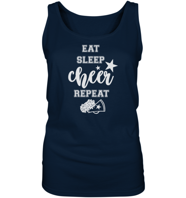 Eat Sleep Cheer - Ladies Tank-Top - Amfoo Shop