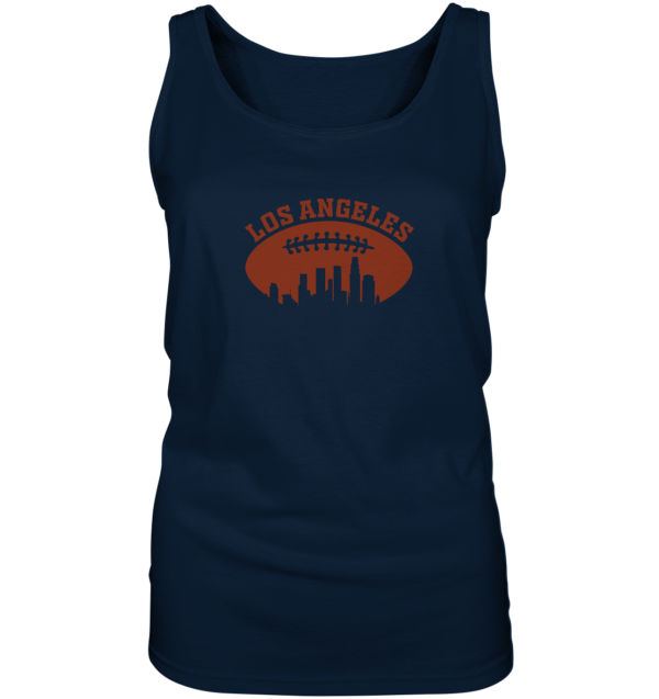 Los Angeles Football Silhouette - Ladies Tank-Top - Amfoo Shop