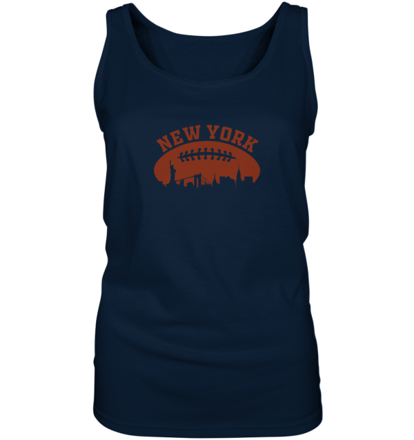 New York Football Silhoutte - Ladies Tank-Top - Amfoo Shop