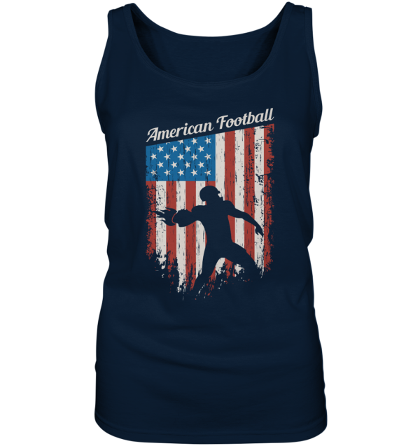 American Football Banner - Ladies Tank-Top - Amfoo Shop