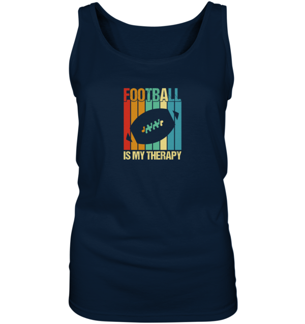 Football is my Therapy - Ladies Tank-Top - Amfoo Shop