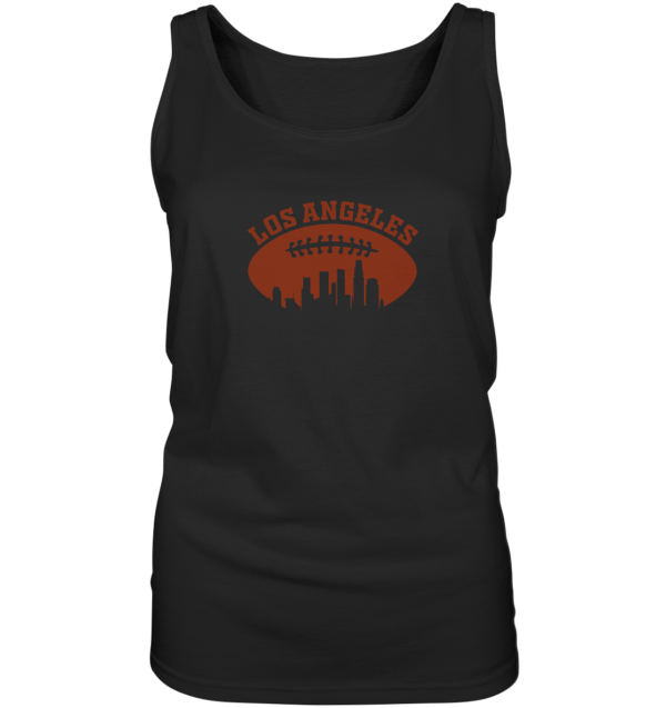 Los Angeles Football Silhouette - Ladies Tank-Top - Amfoo Shop