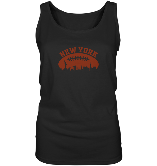 New York Football Silhoutte - Ladies Tank-Top - Amfoo Shop