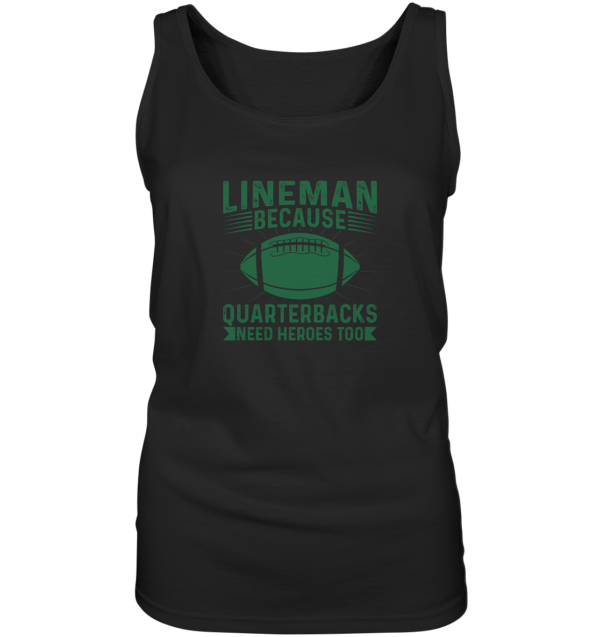 Lineman Heroes Green - Ladies Tank-Top - Amfoo Shop