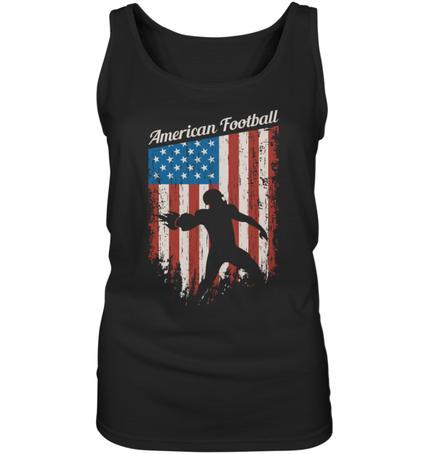 American Football Banner - Ladies Tank-Top - Amfoo Shop