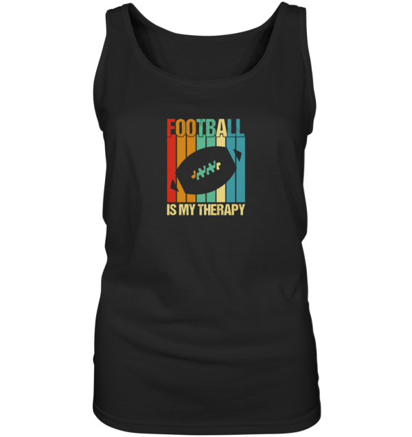 Football is my Therapy - Ladies Tank-Top - Amfoo Shop