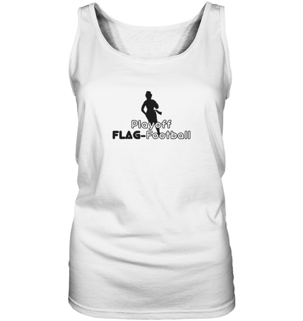 Playoff Flag Football Women black - Ladies Tank-Top - Amfoo Shop