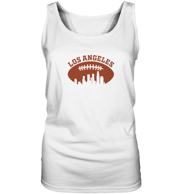 Los Angeles Football Silhouette - Ladies Tank-Top - Amfoo Shop