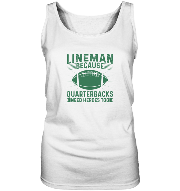 Lineman Heroes Green - Ladies Tank-Top - Amfoo Shop