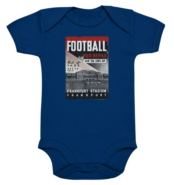 Frankfurt Football 1945 - Organic Baby Bodysuite - Amfoo Shop