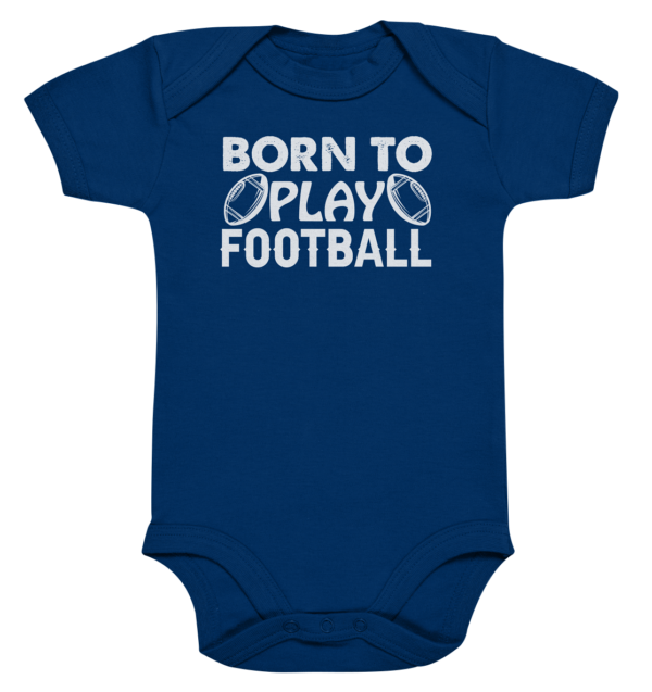 Born to Play - Organic Baby Bodysuite - Amfoo Shop