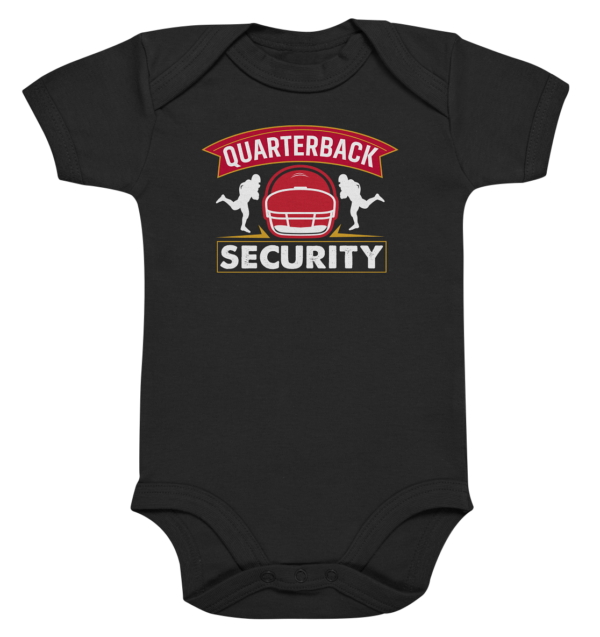 Quarterback Security - Organic Baby Bodysuite - Amfoo Shop