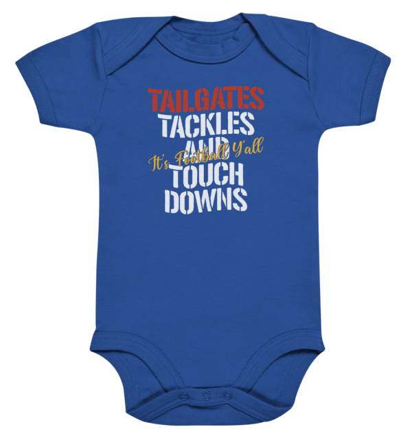 Tailgate Tackles - Organic Baby Bodysuite - Amfoo Shop