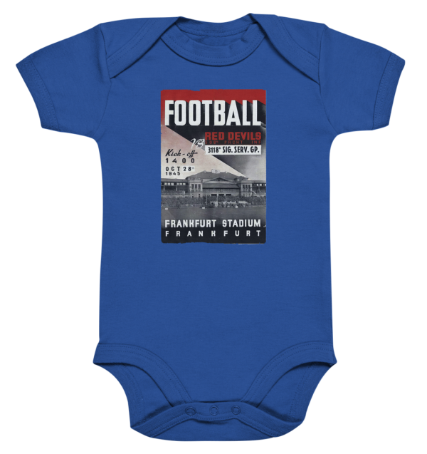 Frankfurt Football 1945 - Organic Baby Bodysuite - Amfoo Shop