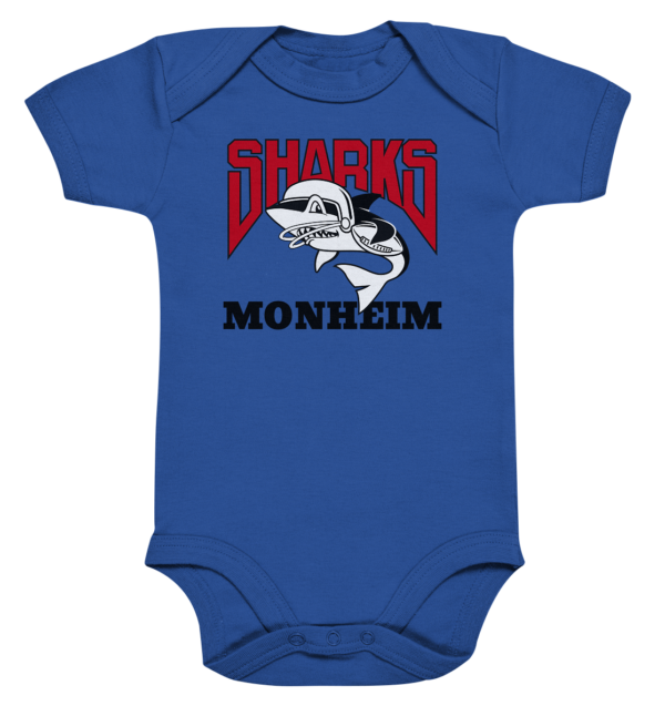 Monheim Sharks - Organic Baby Bodysuite - Amfoo Shop