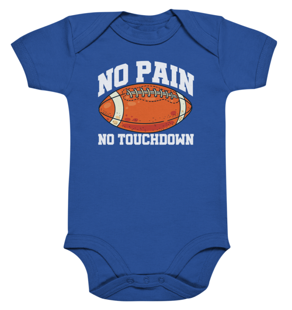 No Pain No Gain - Organic Baby Bodysuite - Amfoo Shop