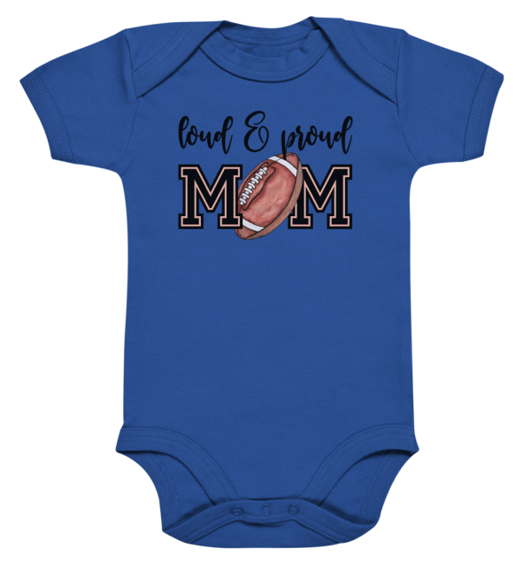 Loud & Proud Mom - Organic Baby Bodysuite - Amfoo Shop