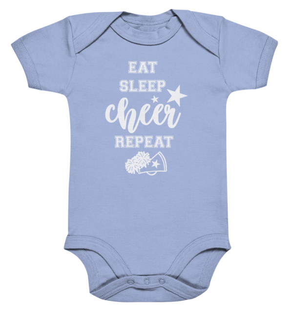 Eat Sleep Cheer - Organic Baby Bodysuite - Amfoo Shop