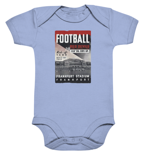 Frankfurt Football 1945 - Organic Baby Bodysuite - Amfoo Shop