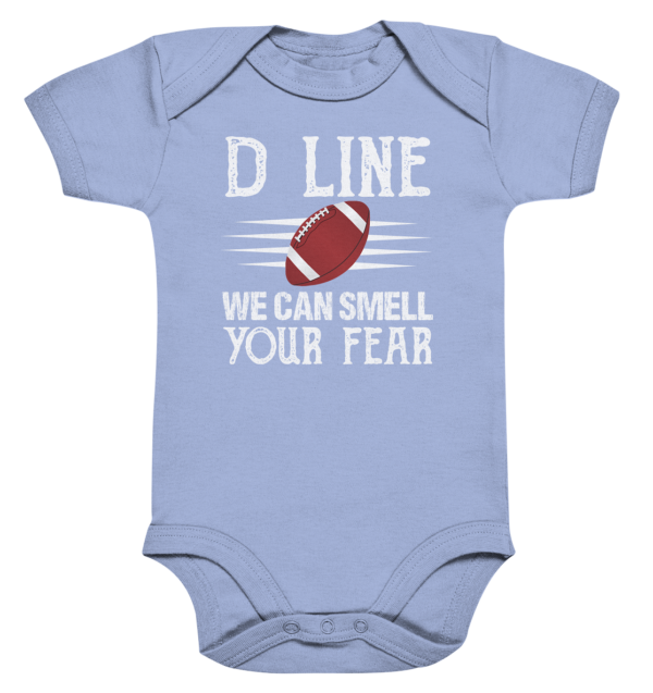 D-Line Fear - Organic Baby Bodysuite - Amfoo Shop