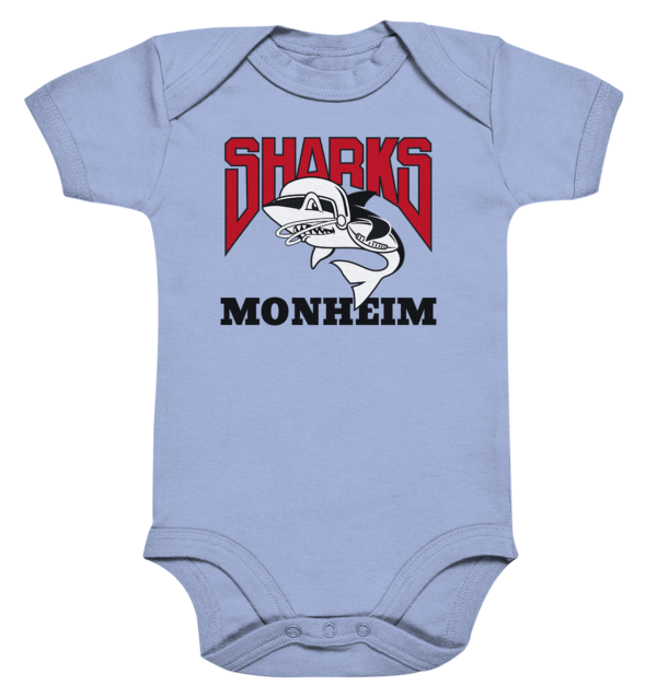 Monheim Sharks - Organic Baby Bodysuite - Amfoo Shop