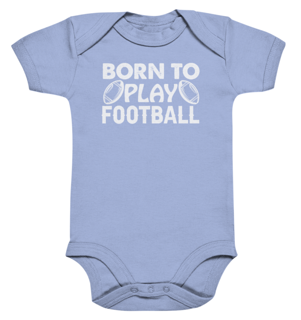 Born to Play - Organic Baby Bodysuite - Amfoo Shop