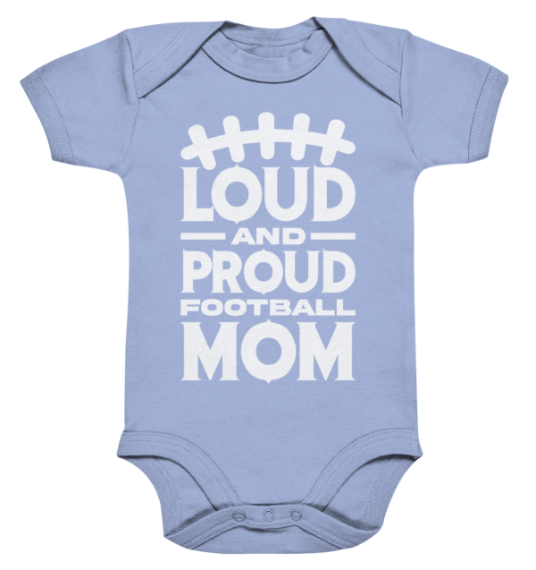 Loud and Proud Mom - Organic Baby Bodysuite - Amfoo Shop