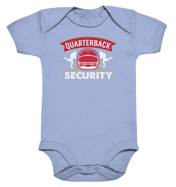 Quarterback Security - Organic Baby Bodysuite - Amfoo Shop