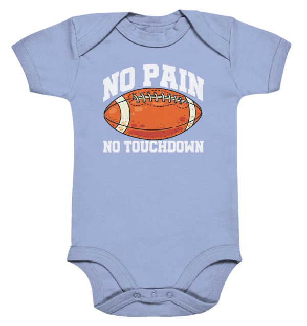 No Pain No Gain - Organic Baby Bodysuite - Amfoo Shop